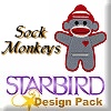 Sock Monkey Design Pack