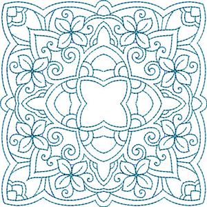 Crazy Doily / Small Size Quilt Block 6