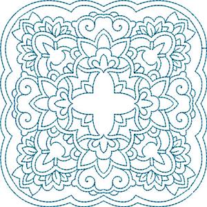 Crazy Doily / Small Size Quilt Block 8