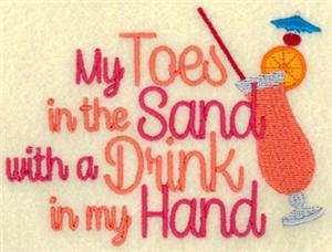 My Toes in the Sand