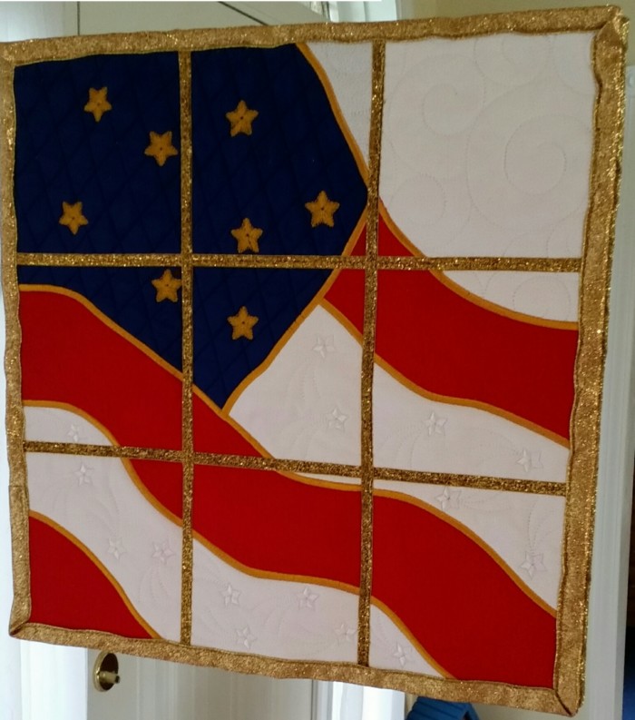 Our Glorious Flag Tile Scene