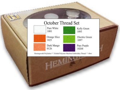 October Hemingworth Thread Set