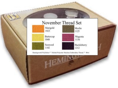 November Hemingworth Thread Set