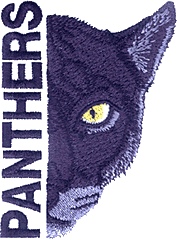 Panthers Mascot (Half Face)