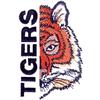 Tigers Mascot (Half Face)
