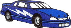 Race Car/Lightning Bolt