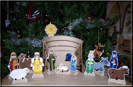 Nativity Scenes (In the Hoop) Design Pack