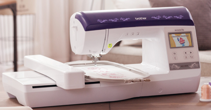 Brother® Innovis NQ1400E sewing machine.