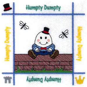 Humpty Dumpty Quilt Square