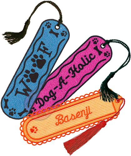 Dog Designs Bookmarks 1