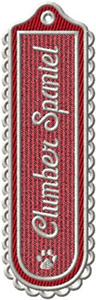 Clumber Spaniel Bookmark