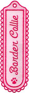 Border Collie Bookmark