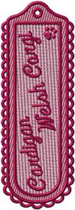 Cardigan Welsh Corgi Bookmark