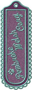 Pembroke Welsh Corgi Bookmark