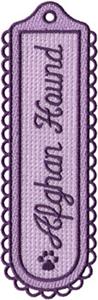 Afghan Hound Bookmark