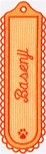 Basenji Bookmark