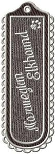 Norwegian Elkhound Bookmark