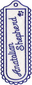 Anatolian Shepherd Bookmark