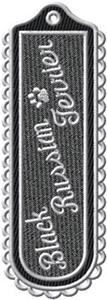Black Russian Terrier Bookmark