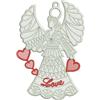Free Standing Lace Inspiration Heart Angel 1