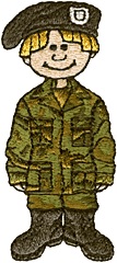 Army Boy (Woodland)