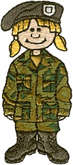 Army Girl (Woodland)