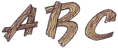 Wooden Monogram