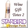 Wine Gift Totes 2 Design Pack