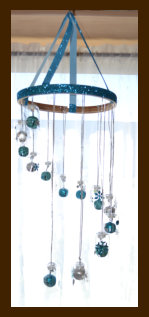 Example Empty Spool Wind Chime 