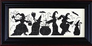 Halloween Season Of The Witches Cross Stitch Pattern