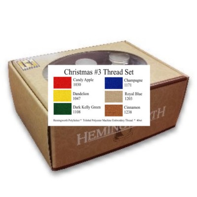 Christmas #3 Hemingworth Thread Set