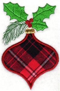 Applique Christmas Ornament 5