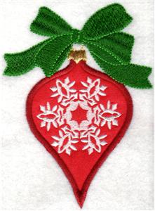 Applique Christmas Ornament 6