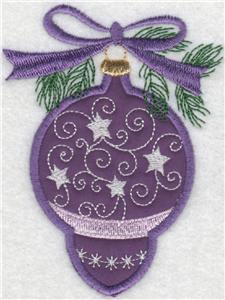 Applique Christmas Ornament 9