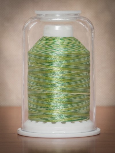 Hemingworth 1000m Variegated Thread / Vari Green 1502