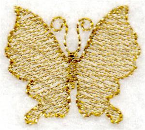 Little Golden Butterfly 2 (2 wings)
