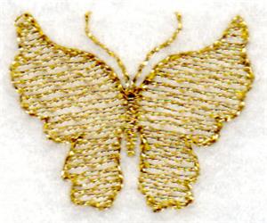 Little Golden Butterfly 4 (2 wings)