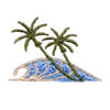 Mini Palm Wave