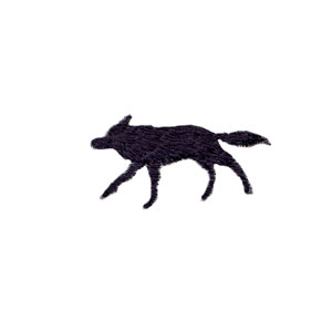 Mini Wolf Silhouette