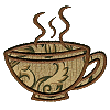 Coffee Cup Appliqué