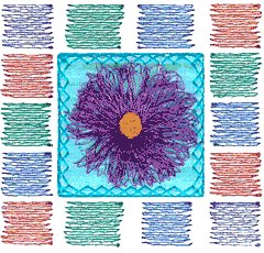 Loopy Flower/Squares
