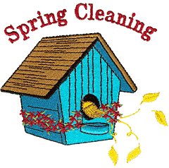 Spring Cleaning/Birdhouse