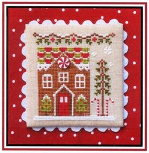 Gingerbread Village Series by Country Cottage Needleworks / Gingerbread House 1