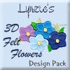 3D Felt Flowers