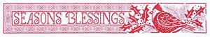Cardinal Blessings Cross Stitch Pattern