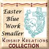 Easter Blue Work / Small Size
