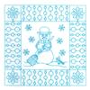 Snowman with Broom Quilt Squares