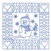 Snowman with Hot Cocoa Quilt Squares