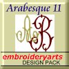 Arabesque Monogram Set 11