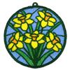 Daffodils FSL Sun Catcher